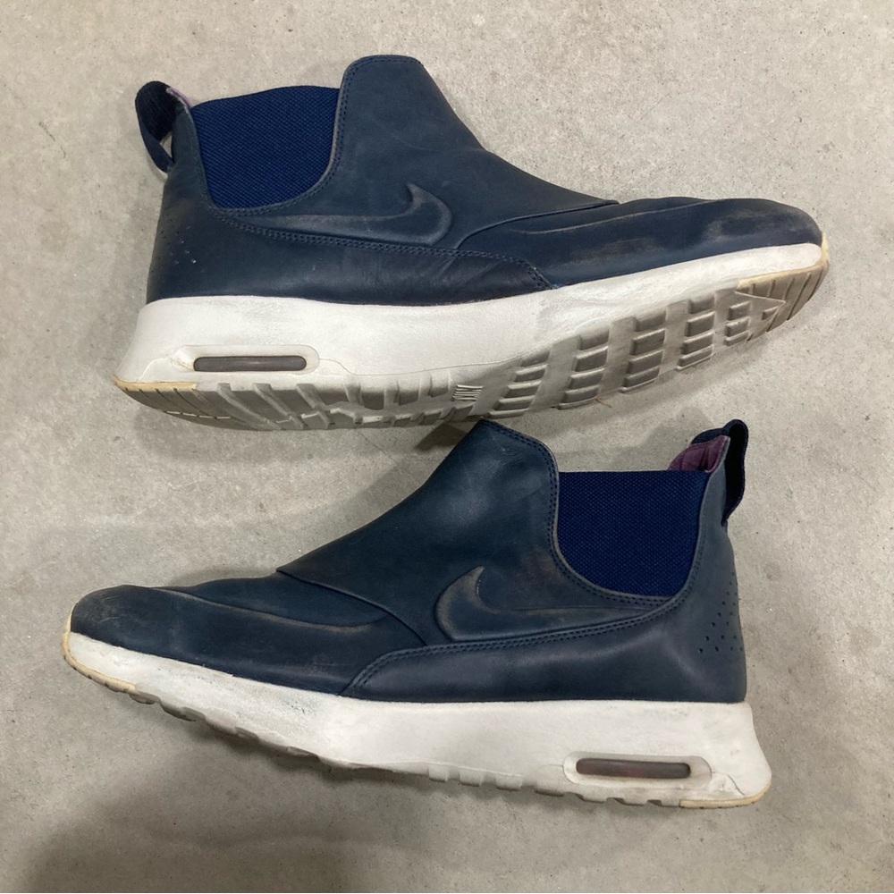 Nike Blue and Purple Ankle Boots